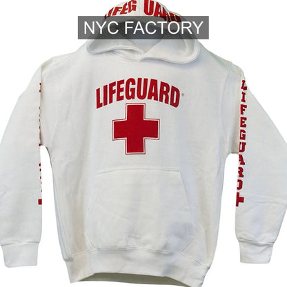 Lifeguard Boys' Officially Licensed White Hoodie
