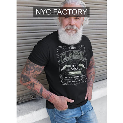 NYC Factory Men's All Original Parts Birthday T-Shirt