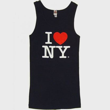 I Love NY Women's Black Tank Top