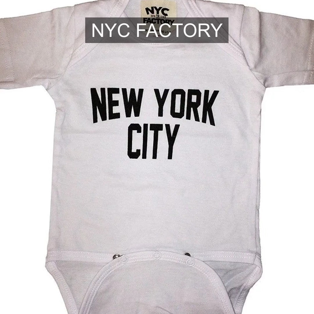 NYC Factory Unisex New York City Baby Bodysuit