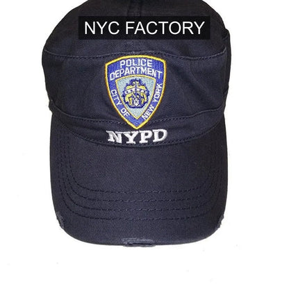 NYPD Men's Officially Licensed Baseball Hat White