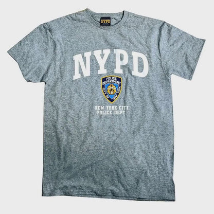 NYPD Men's Officially Licensed Gray T-Shirt