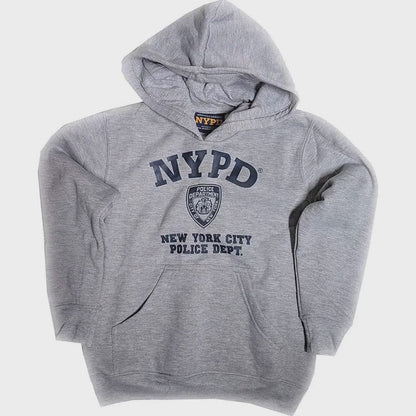 NYPD Kids Officially Licensed Hoodie Gray
