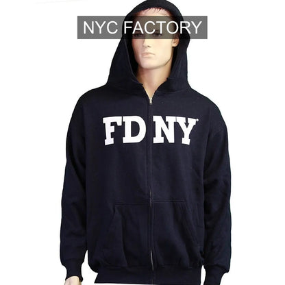 FDNY Men's Officially Licensed Navy Hoodie