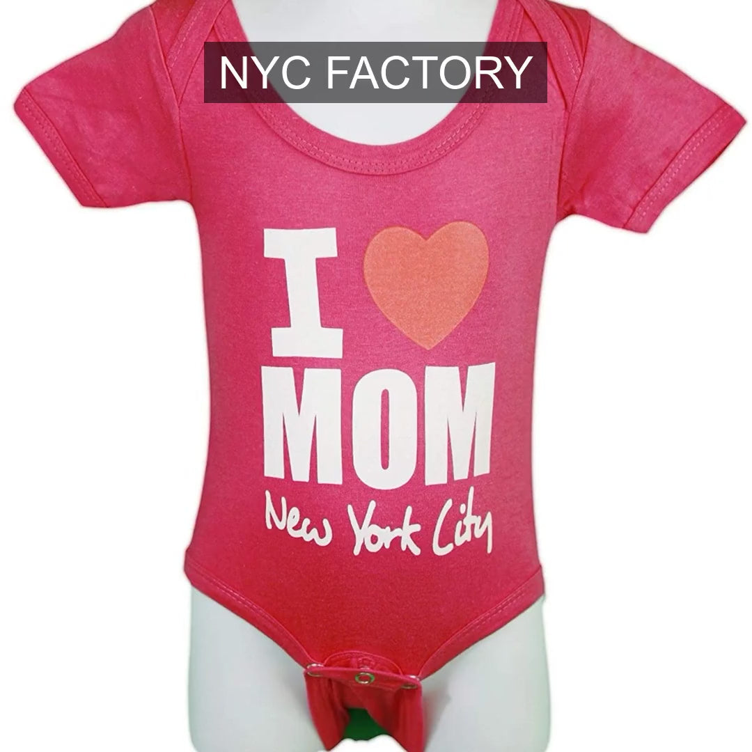 NYC Factory Girls' New York City Pink Bodysuit