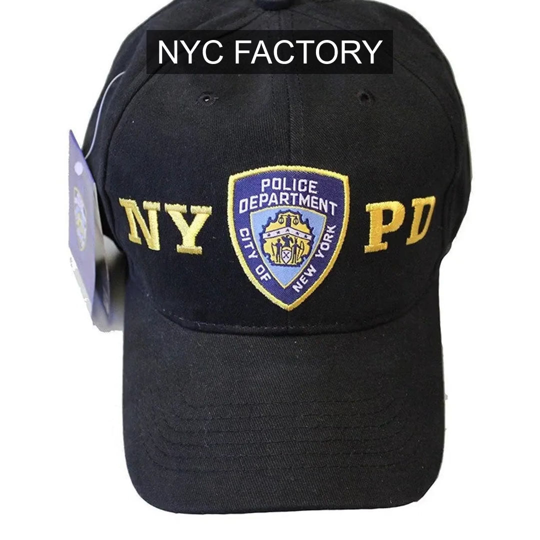 Load video: NYPD Men's Officially Licensed Baseball Hat Black
