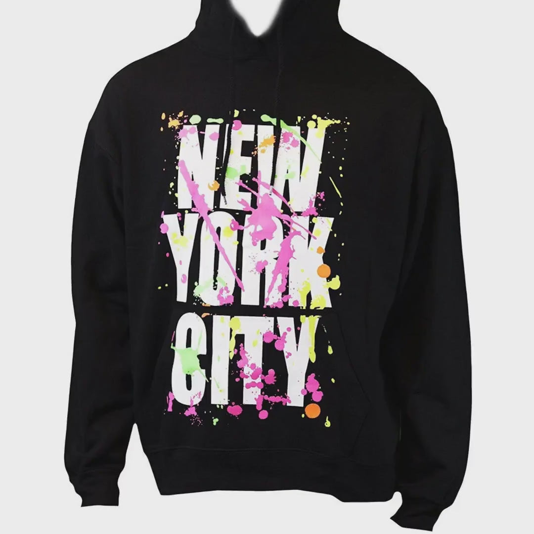 NYC Factory Boys' New York City Black Hoodie
