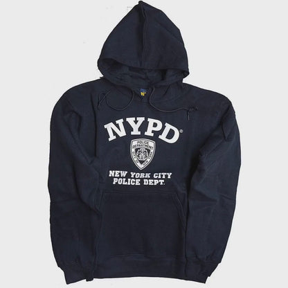 NYPD Boys' Officially Licensed Navy Hoodie