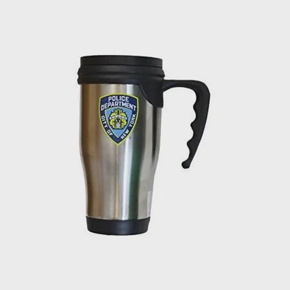 NYPD Unisex Officially Licensed Stainless Steel Travel Mug