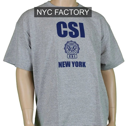 CSI Men's Crime Scene Investigation Gray T-Shirt
