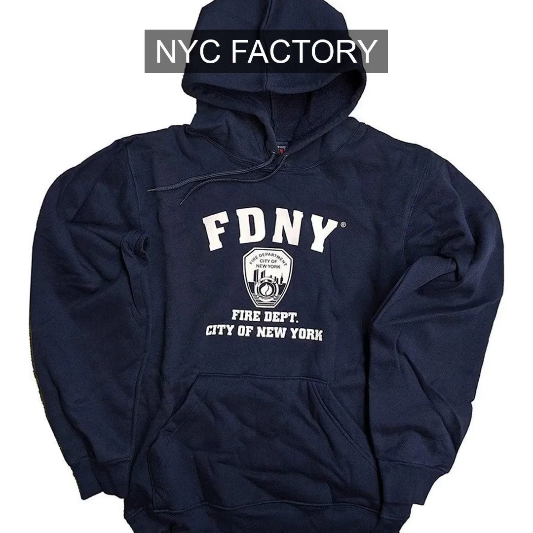 Load video: FDNY Boys' Officially Licensed Navy Hoodie