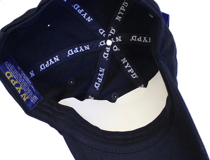 NYPD Baseball Hat New York Police Department Navy & White One Size