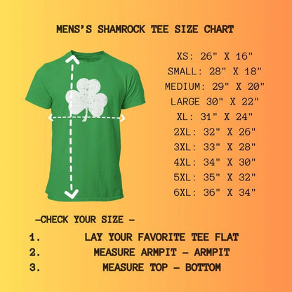 Shamrock T-Shirt Unisex St Patricks Day Tee Mens Ireland Tee Shirt