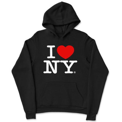I Love NY Kids Hoodie Sweatshirt Officially Licensed (Youth, Turquoise) - NYC Factory