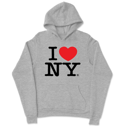 I Love NY Kids Hoodie Sweatshirt Officially Licensed (Youth, Turquoise) - NYC Factory
