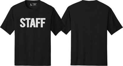 Men's Staff T-Shirt Soft Cotton Tees (Front Print)