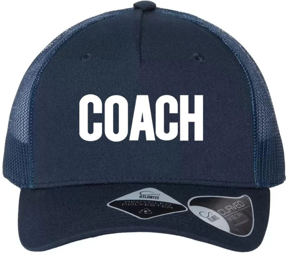 NYC FACTORY Security Baseball Caps Mesh Staff Trucker Hats Coaching Uniform