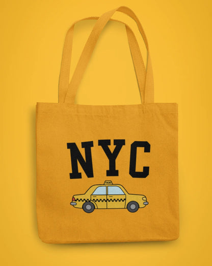 NY Taxi Cab Design T-Shirt Hoodie Sweatshirts Tote Bags - NYC Factory