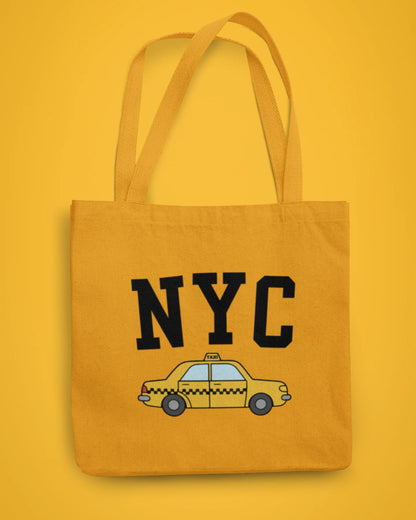 NY Taxi Cab Design T-Shirt Hoodie Sweatshirts Tote Bags - NYC Factory