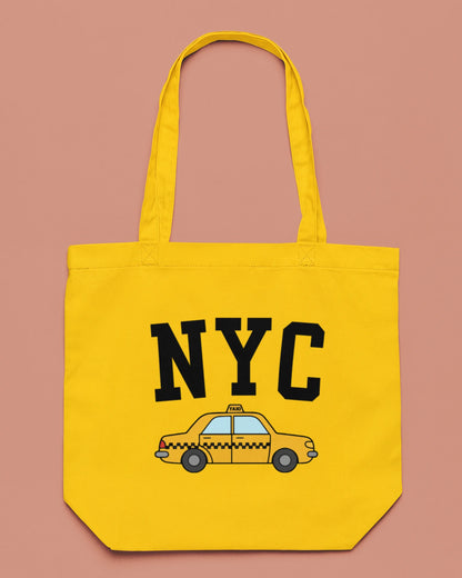 NY Taxi Cab Design T-Shirt Hoodie Sweatshirts Tote Bags - NYC Factory