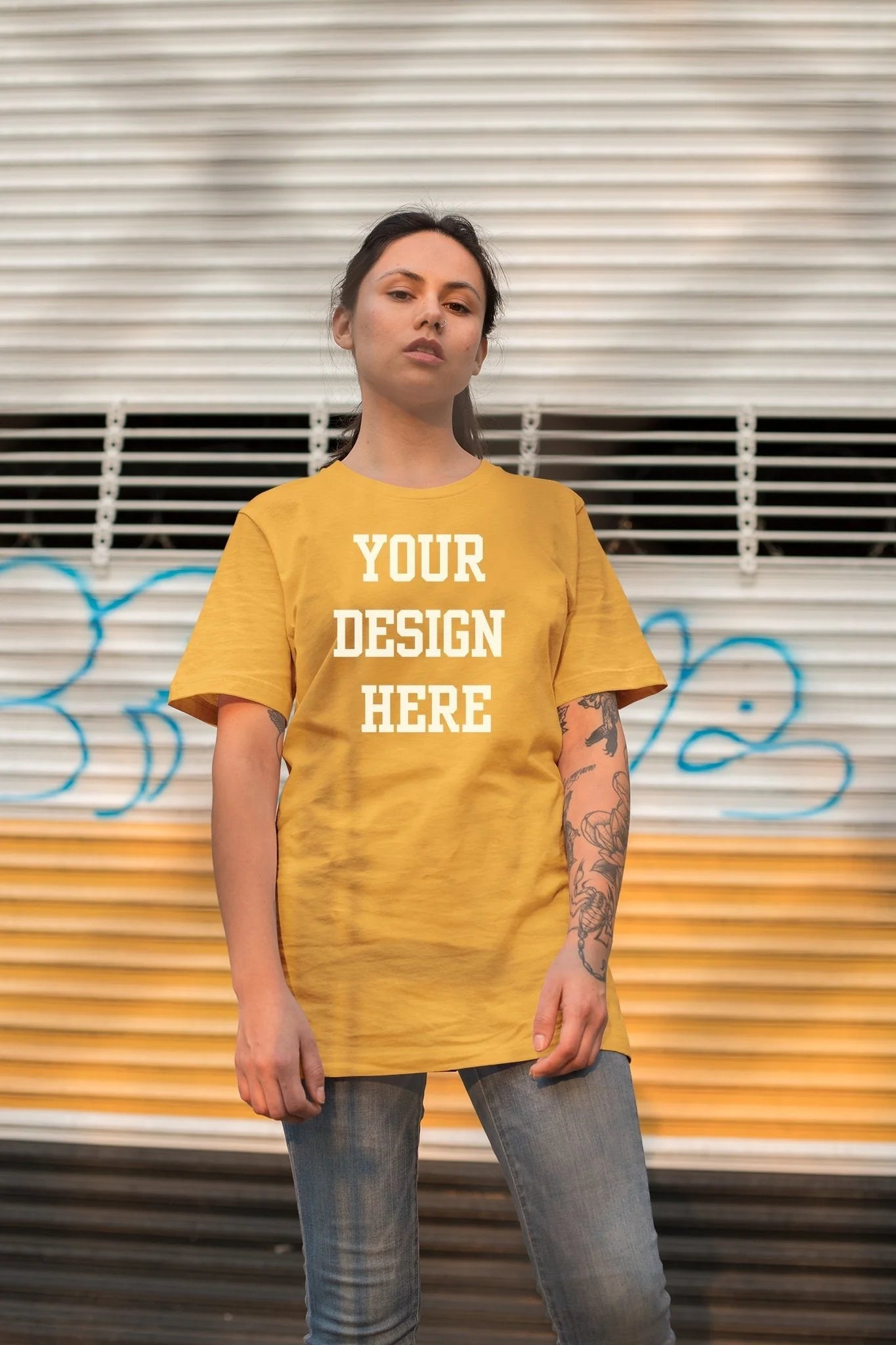 Medium Your Design Here Custom T-Shirt
