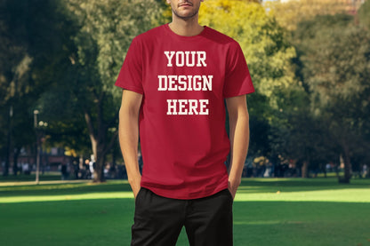 Medium Your Design Here Custom T-Shirt