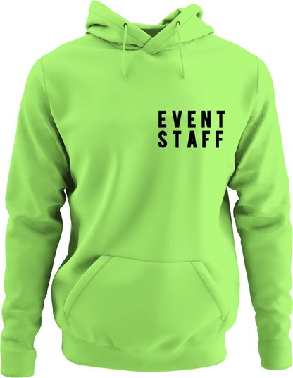 NYC FACTORY Mens EVENT STAFF Cotton Fleece Pullover Hoodie Sweatshirt - NYC Factory