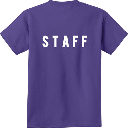 Professional Men’s Staff Tee | Double-Sided High-Visibility Print