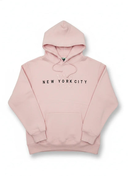 New York City Hoodie Embroidered Logo Adult Unisex Sweatshirt - NYC Factory