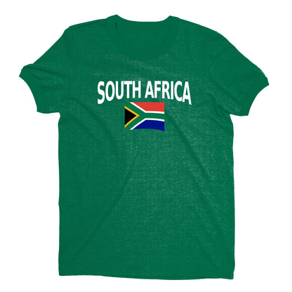South Africa World Cup Plain Tee Unisex T-Shirt -- NYC Factory - Green