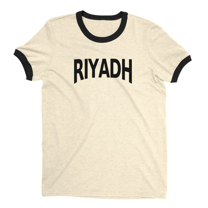 Riyadh Ringer Tee — Natural