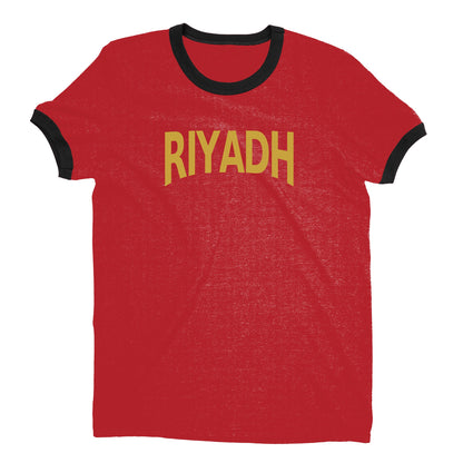Riyadh Ringer Tee — Red