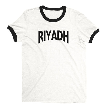 Riyadh Ringer Tee — White