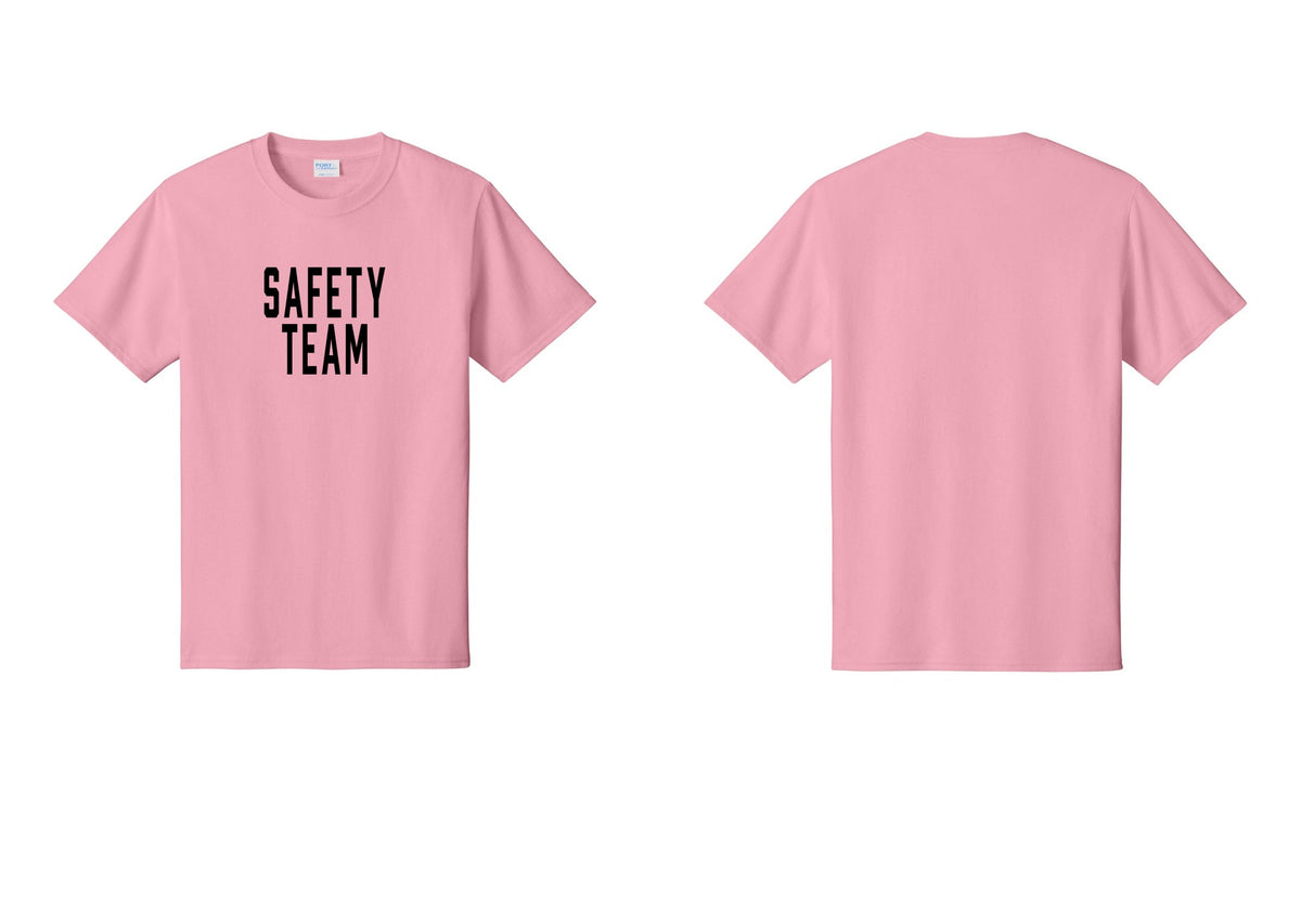 NYC Factory Safety Team T-Shirt for Events, Venues & Volunteers (Classic) - Front Only - Candy Pink