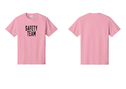 NYC Factory Safety Team T-Shirt for Events, Venues & Volunteers (Classic) - Front Only - Candy Pink