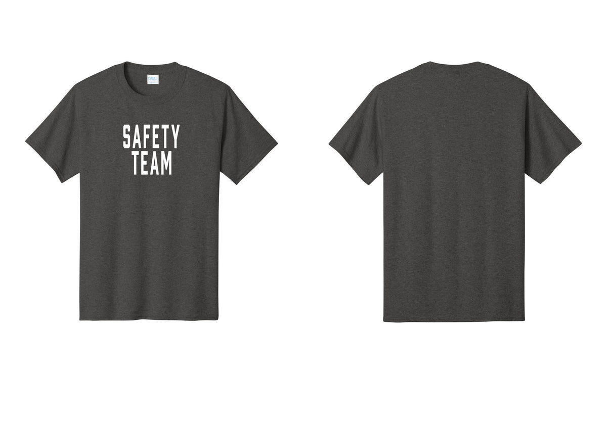 NYC Factory Safety Team T-Shirt for Events, Venues & Volunteers (Classic) - Front Only - Dark Heather Grey
