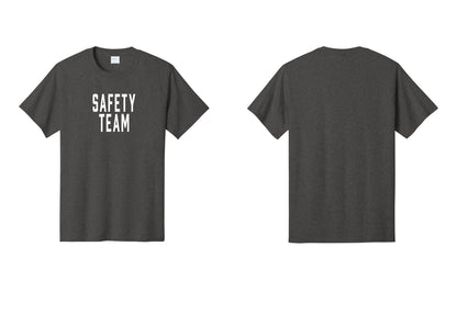 NYC Factory Safety Team T-Shirt for Events, Venues & Volunteers (Classic) - Front Only - Dark Heather Grey