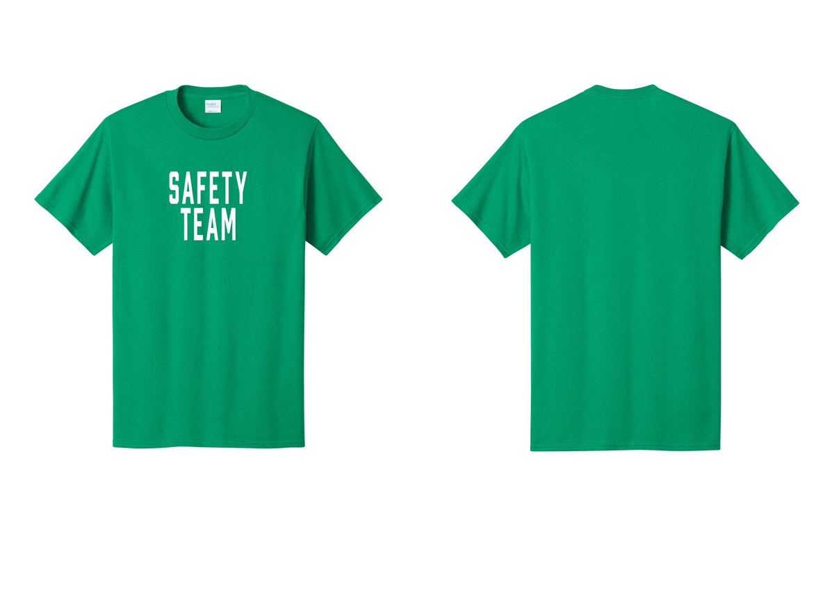 NYC Factory Safety Team T-Shirt for Events, Venues & Volunteers (Classic) - Front Only - Kelly