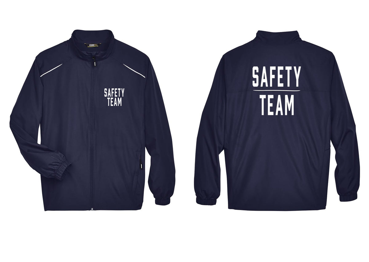NYC Factory Safety Team Reflective Lightweight Jacket (Classic) - Chest + Back - Classic Navy