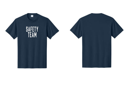 NYC Factory Safety Team T-Shirt for Events, Venues & Volunteers (Classic) - Front Only - Navy