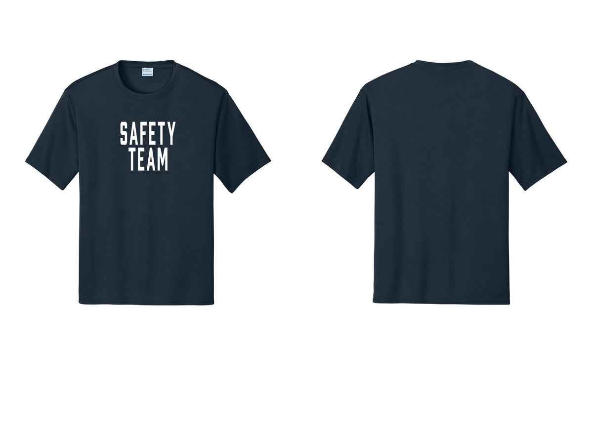 NYC Factory Safety Team Performance T-Shirt (Classic) - Front Only - Navy