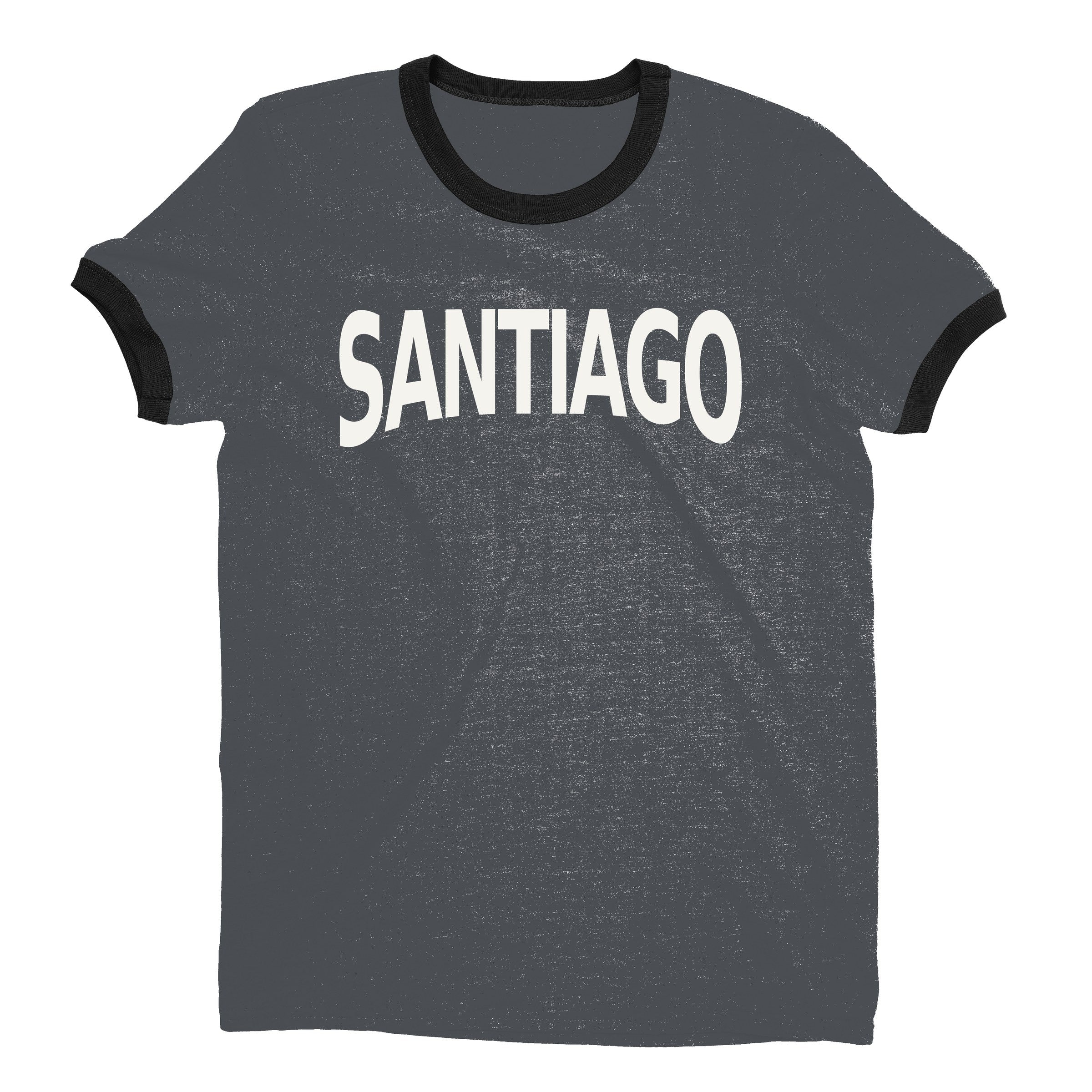 Santiago Ringer Tee — Dark Heather