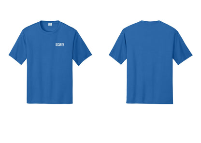 NYC Factory Security Performance T-Shirt (Classic) - Chest Only - Royal