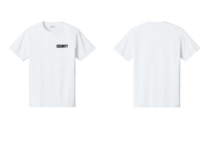 NYC Factory Men's Security Cotton T-Shirt - Chest Only - White