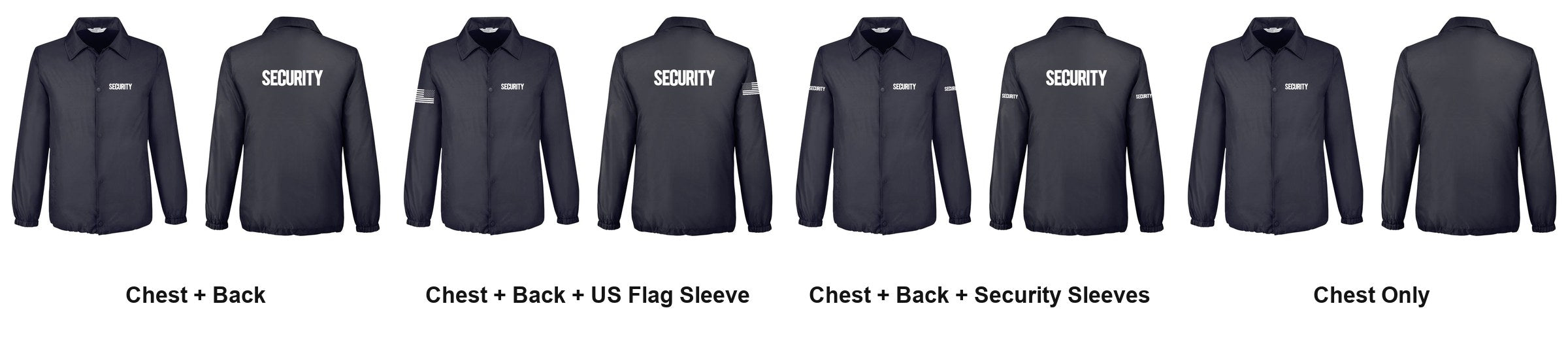 SECURITY t-shirt print layouts