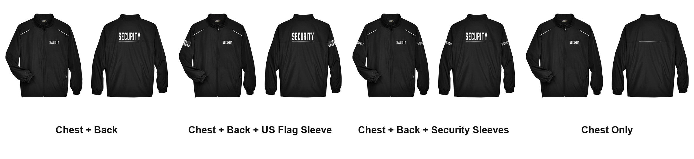 SECURITY t-shirt print layouts
