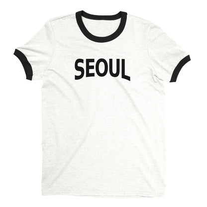 Seoul Ringer Tee — White