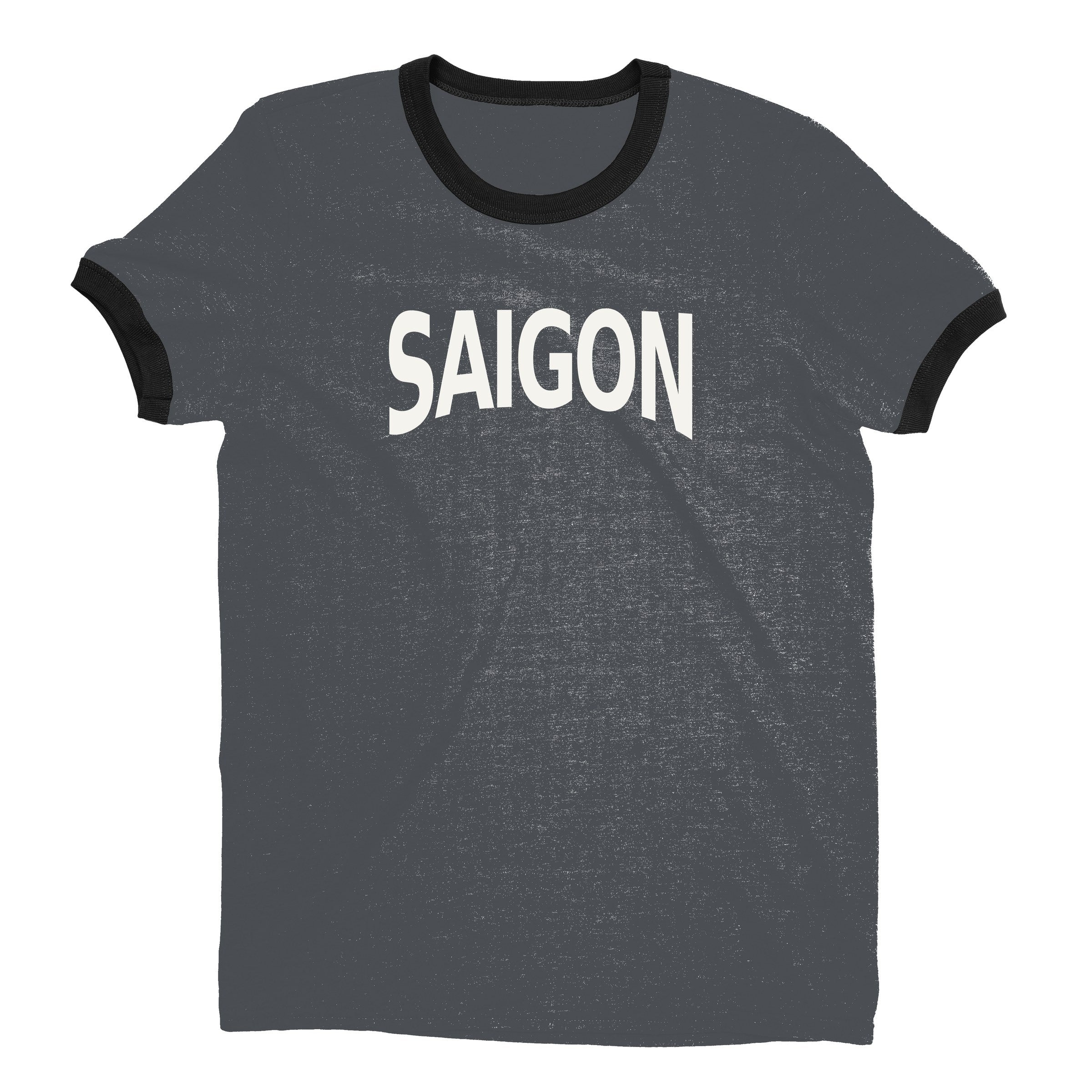 Saigon Ringer Tee — Dark Heather