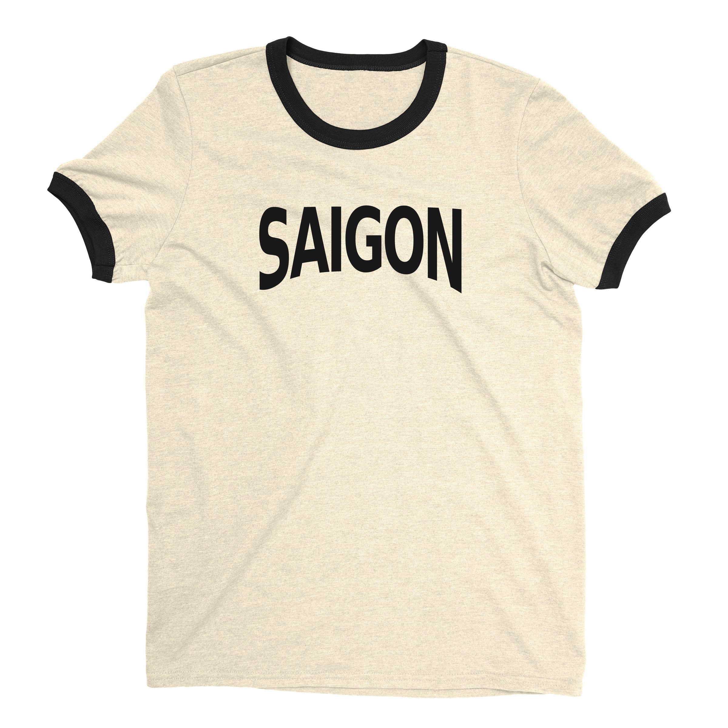 Saigon Ringer Tee — Natural