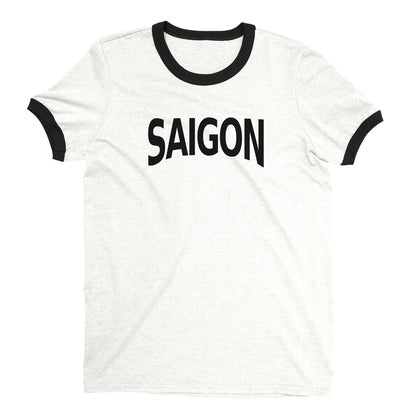 Saigon Ringer Tee — White